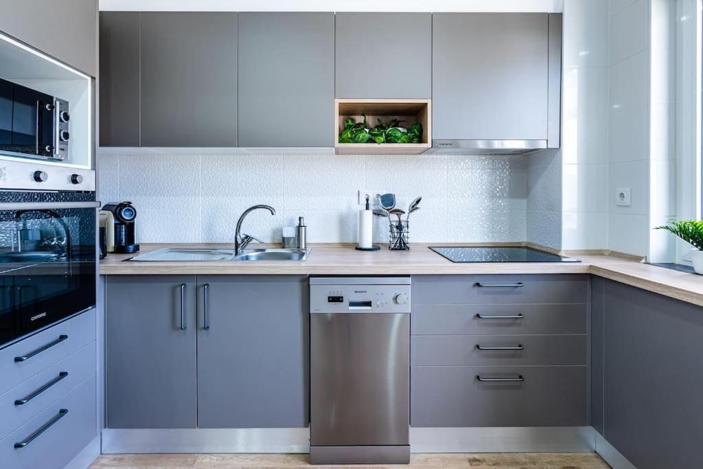 Apartamento Faro Center With Ac & Wifi Exterior foto