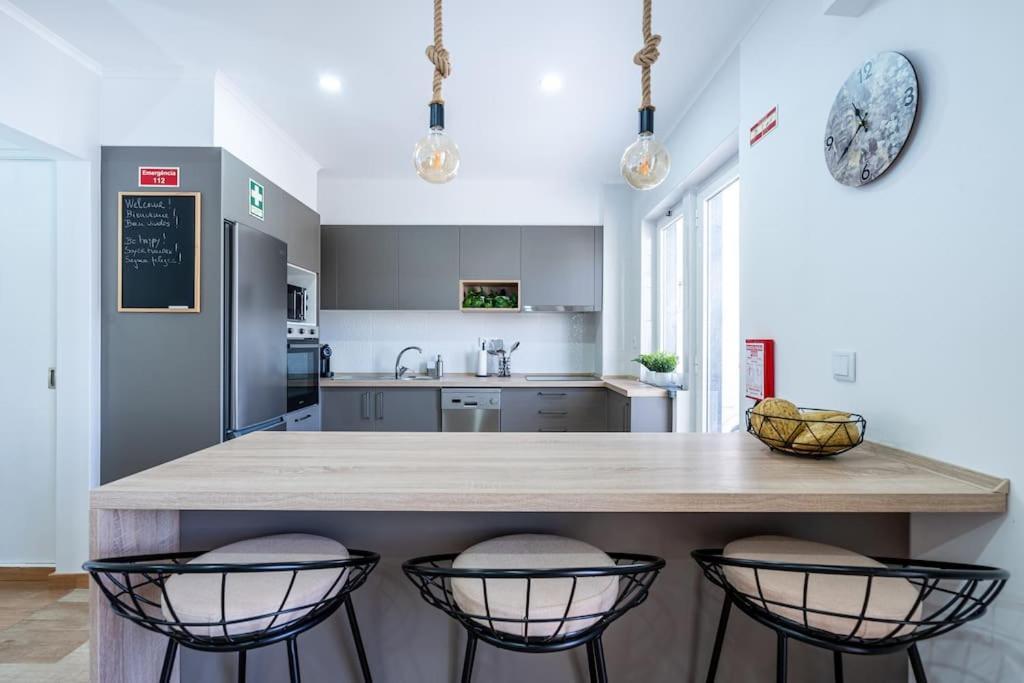 Apartamento Faro Center With Ac & Wifi Exterior foto