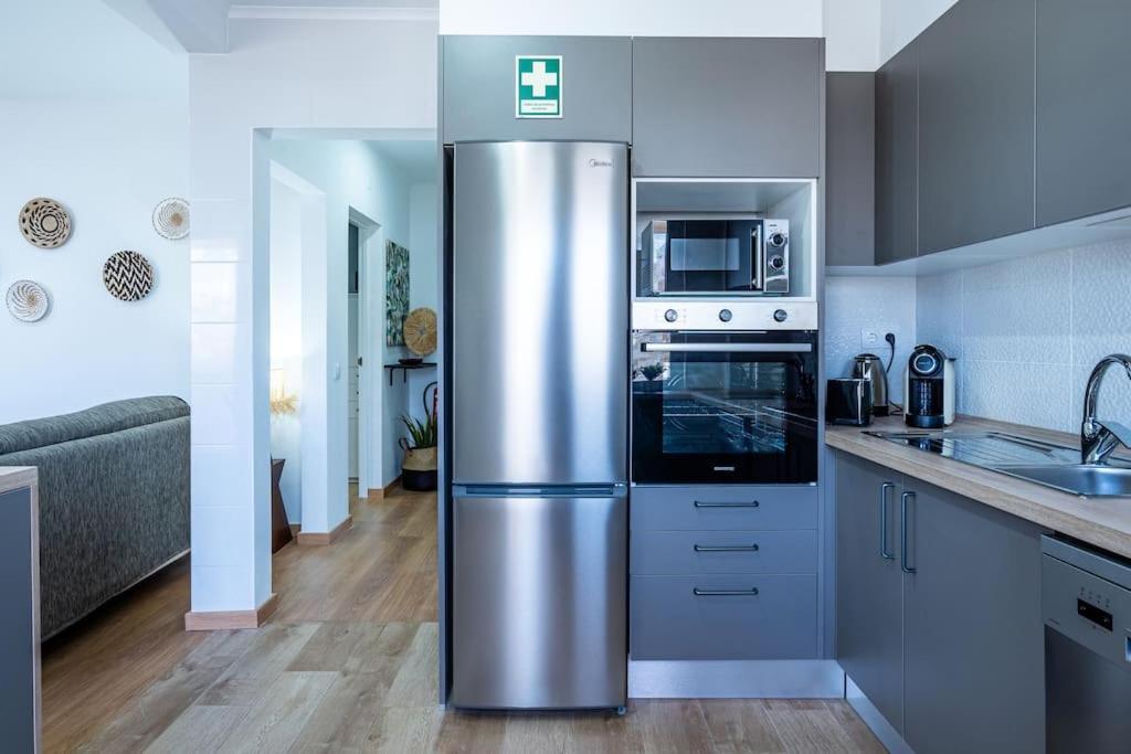 Apartamento Faro Center With Ac & Wifi Exterior foto